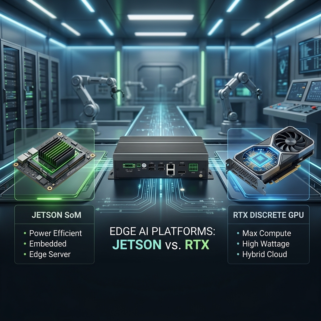 Jetson vs RTX for Edge AI: Embedded Module or Discrete GPU?
