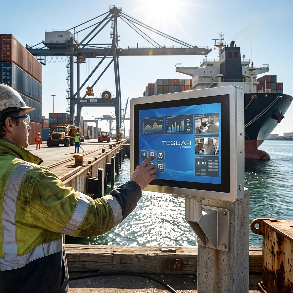 Sunlight-Readable Industrial Monitors: Nits, Optical Bonding & Glare